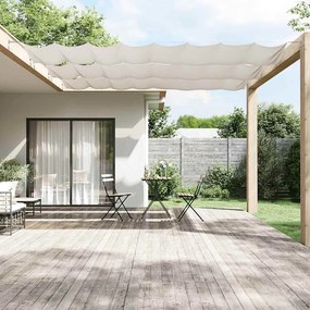 vidaXL Τέντα Κάθετη Λευκή 60 x 1200 εκ. από Ύφασμα Oxford