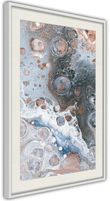 Αφίσα - Surface of the Unknown Planet II - 30x45 - Χρυσό - Με πασπαρτού