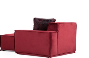 Corner Sofa Lego Corner 9 ( L1-O1-Chl) Burgundy
