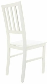 Καρέκλα Boston 454, Άσπρο, 92x44x52cm, 6 kg, Ξύλο, Ξύλινα, Ξύλο: Οξιά | Epipla1.gr