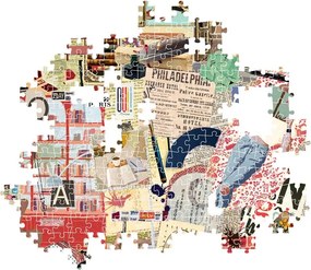 Clementoni Παζλ More is More Collection Books &amp; Writing 1000 τμχ - Compact Box