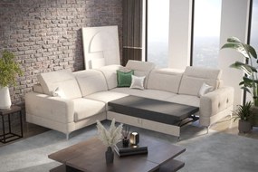 Γωνιακός καναπές Melindo Max-Gkri-Αριστερή - 250.00Χ250.00Χ107.00cm
