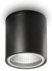Σποτ Φωτιστικό Οροφής 1xGU10 Μαύρο ΙΡ55 Gun 122687 Ideal Lux 122687