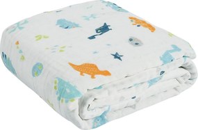 Κουβέρτα Μουσελίνα Αγκαλιάς (80x105) Das Home Blanket 6623