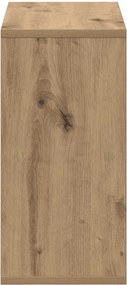 vidaXL Πλαϊνό γραφείο Artisan Oak 49,5 x 22 x 47 εκ