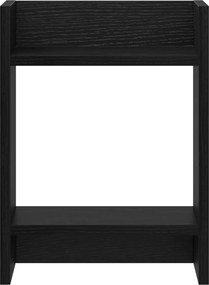 vidaXL Βάση φυτών 2 τεμ. Μαύρη Δρυς 30 x 30 x 40 cm Επεξεργασμένο Ξύλο