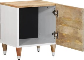 vidaXL Κομοδίνα 2 τεμάχια 40x33,5x46 cm μασίφ ξύλο Mango