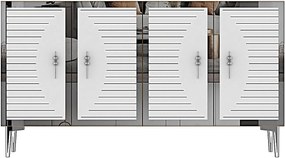 Console Tuna 120 - White, Silver White
Silver