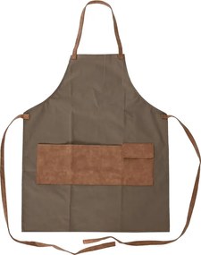 Ποδιά Home ESPRIT Καφέ Πράσινο polialgodon 57 x 100 cm