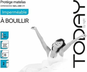 Προστατευτικό στρώμα TODAY Λευκό Λαιμός Πίσω 160 x 200 cm