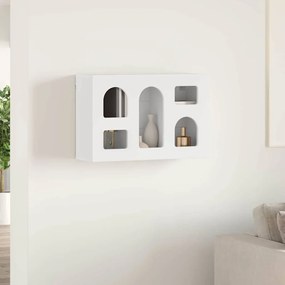 vidaXL Κρεμαστό ντουλάπι ELST Λευκό 60 x 20 x 40 εκ Επεξεργασμένο ξύλο