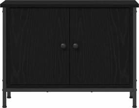 vidaXL Ντουλάπι TV Μαύρη Οξυά 60 x 35 x 45 εκ. Επεξεργασμένο ξύλο