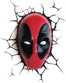 Διακοσμητικό Φωτιστικό Τοίχου LED The Source 3DL Marvel Deadpool 62267