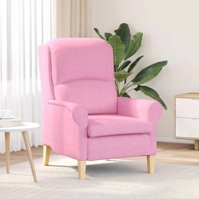 vidaXL Πολυθρόνα Ροζ 76 x 94 x 102 εκ. ύφασμα