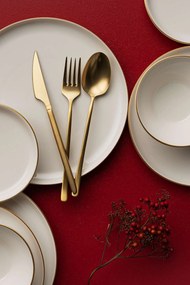 Dinner Set (16 Pieces) RGBSBLB16YS30GD Cream