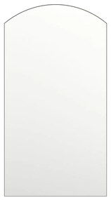 Καθρέφτης 90 x 45 εκ. Γυάλινος - Λευκό
