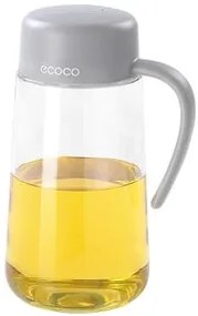 ECOCO γυάλινο δοχείο λαδιού-ξιδιού E1809, 600ml, γκρι