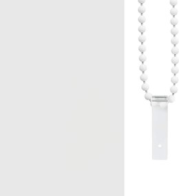 vidaXL Κουρτίνα Μπάνιου Ρολό Λευκή 140 x 240 εκ.