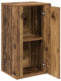 vidaXL Πλαϊνό γραφείο Παλαιό ξύλο 40 x 33 x 70 εκ. Επεξεργασμένο ξύλο