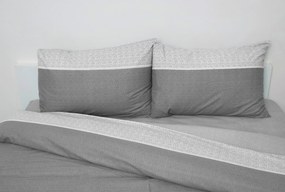 Σετ Πάπλωμα Υπέρδιπλο 220x240 Premium 5010 Γκρι