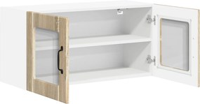 vidaXL Ραφιέρα τοίχου LUCCA Sonoma Δρυς 80 x 31 x 40 εκ
