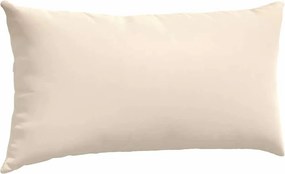 vidaXL Μαξιλάρι Καναπέ 2 pcs Μπεζ 80 x 40 cm ύφασμα