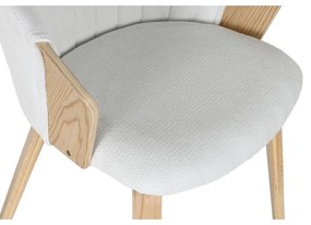 Καρέκλα Τραπεζαρίας Home ESPRIT Λευκό πολυεστέρας Ξύλο 60 x 57,5 x 79 cm