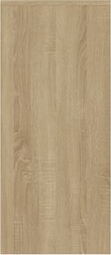 vidaXL Μπουφές Sonoma Δρυς 102x33x75 εκ. Επεξεργασμένο Ξύλο