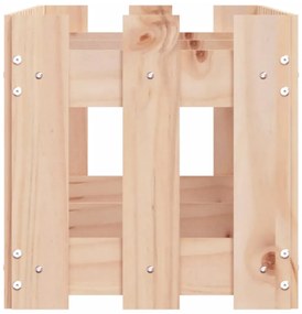 vidaXL Ζαρντινιέρα Υπερυψωμένη Σχ Φράχτη 150 x 30 x 30 εκ. Μασίφ Πεύκο