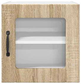 vidaXL Ραφιέρα τοίχου LUCCA Sonoma Δρυς 40 x 31 x 40 εκ.