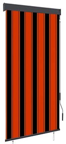 Στόρι Σκίασης Ρόλερ Εξωτερικού Χώρου Πορτοκαλί/Καφέ 80x250 εκ. - Πορτοκαλί