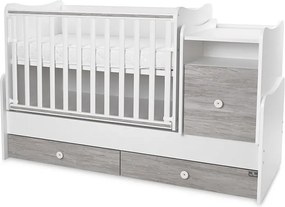 BED TREND PLUS NEW 70/160 WHITE/ARTWOOD