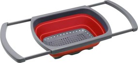 Πτυσσόμενο Πλαστικό Σουρωτήρι Κουζίνας 60x26cm
