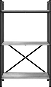 vidaXL Ράφι Βιβλίων 3 επιπέδων 56 x 34 x 96 εκ Επεξεργασμένο Ξύλο