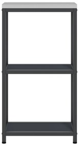 vidaXL Ράφι Αποθήκευσης Κουζίνας Ανθρακί 60 x 50 x 92 εκ. Ατσάλι