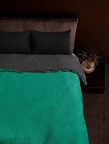 ΚΟΥΒΕΡΤΑ SPOSH GREEN ANTHRACITE Πράσινο Κουβέρτα μονή: 160 x 220 εκ. MADI