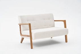 2-Seat Sofa Kemer - Cream Cream