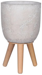 Κασπώ Jimmy Mica Decorations με βάση και διαστάσεις 16.5x16.5x28cm - Grey