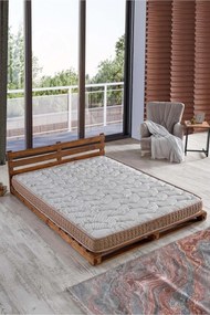Stewehome Ορθοπεδικό στρώμα ύπνου από μπαμπού 140x190x14 cm