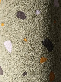 Terrazzo Καρεκλα Moon Υφασμα Μπουκλε / Σενιλ Ανοιχτό Πράσινο