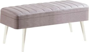 Extendable Dining Table &amp; Chairs Set (5 Pieces) Vina 0701 - 4 - White, Grey White
Grey