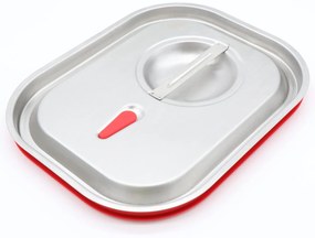 Gastronorm Lid - 1/2 GN - Stainless Steel - Airtight Seal