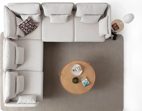 Corner Sofa Flexy L - Cream Cream
