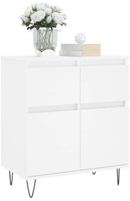 vidaXL Συρταριέρα Λευκή 60 x 35 x 70 εκ. από Επεξεργασμένο Ξύλο