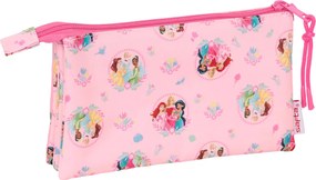 Κασετίνα Disney Princess Ροζ 22 x 12 x 3 cm