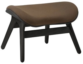 Σκαμπό ACP Ottoman  5105C703-10 63x50x43cm Black Oak Mocca Polyester,Ύφασμ,Ξύλο
