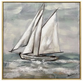 Πίνακας σε καμβά Siedo Inart με πλαίσιο 70x3.5x70εκ