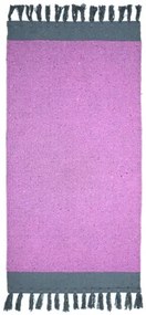 Χειροποίητο Χαλί Sicilia Pink-Grey - 70x140