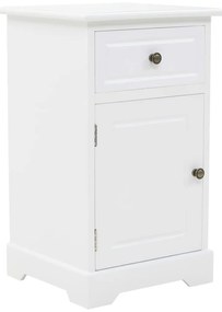 vidaXL Κομοδίνο 35 x 32 x 59 εκ. από MDF και Ξύλο Πεύκου