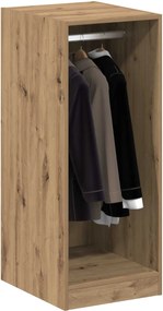 vidaXL Ντουλάπι με ράφι με αποθήκευση Artisan Oak 41 x 48 x 102 εκ